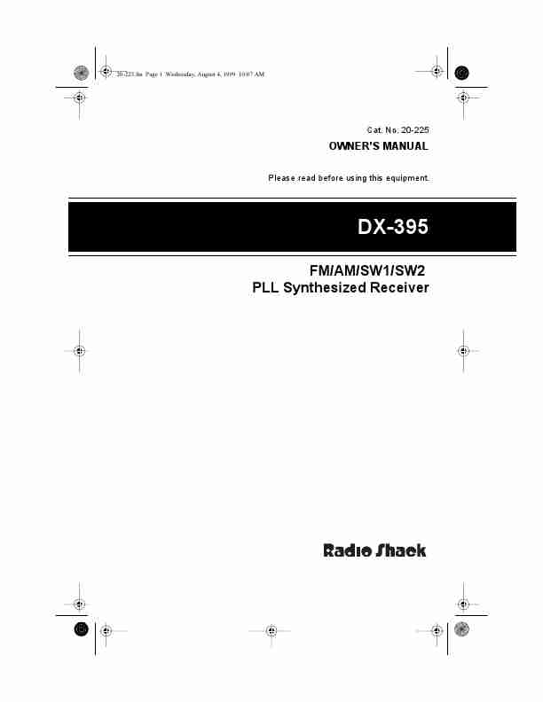 Radio Shack Stereo Receiver DX-395-page_pdf